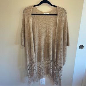 Love Tree Tan Shawl